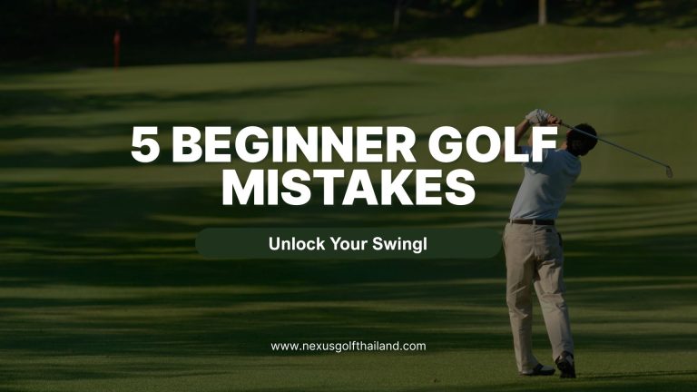 5 Beginner Golf Mistakes