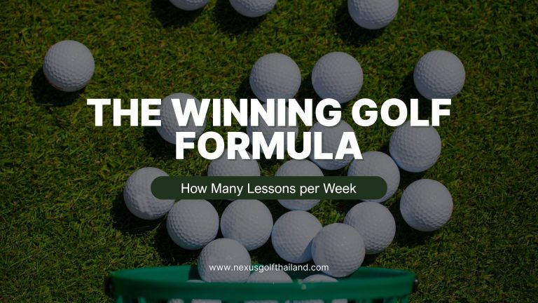 How Many Golf Lessons per Week for Real Results