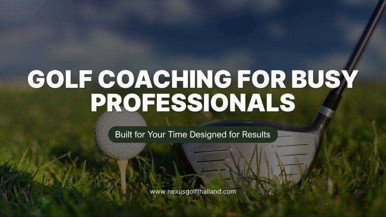 Golf Coaching for Busy Professionals