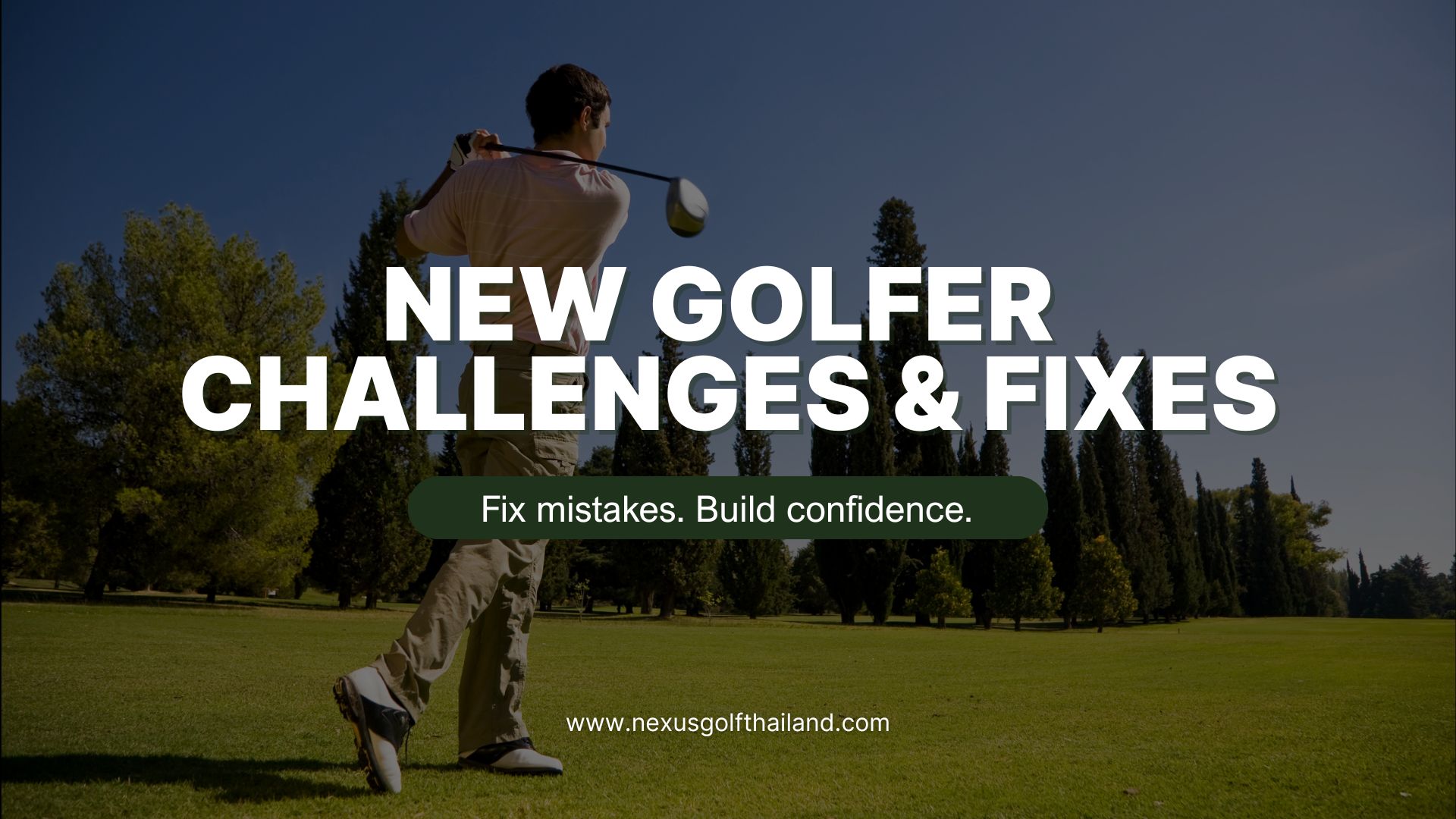 Common Challenges for New Golfers and How to Fix Them - Nexus Golf ...